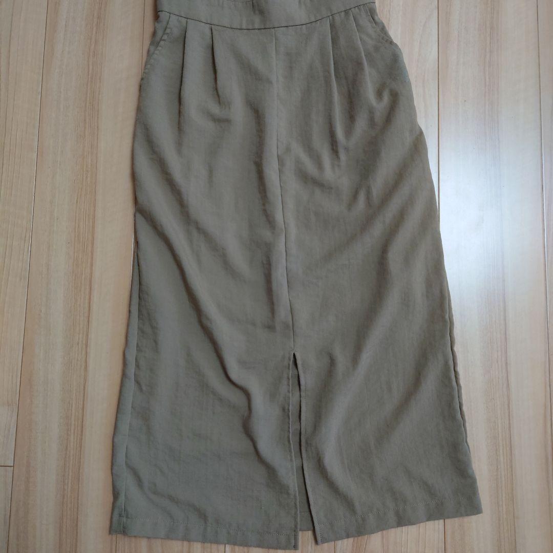 PAGEBOY 半袖 ワンピース ベージュ スリット入り — image 3