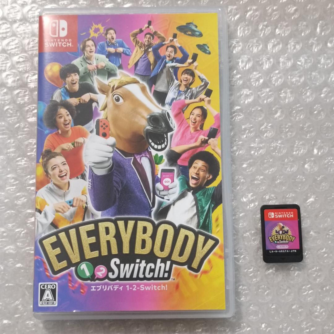 起動確認◎ エブリバディ 1-2-Switch！ ニンテンドースイッチ — image 2