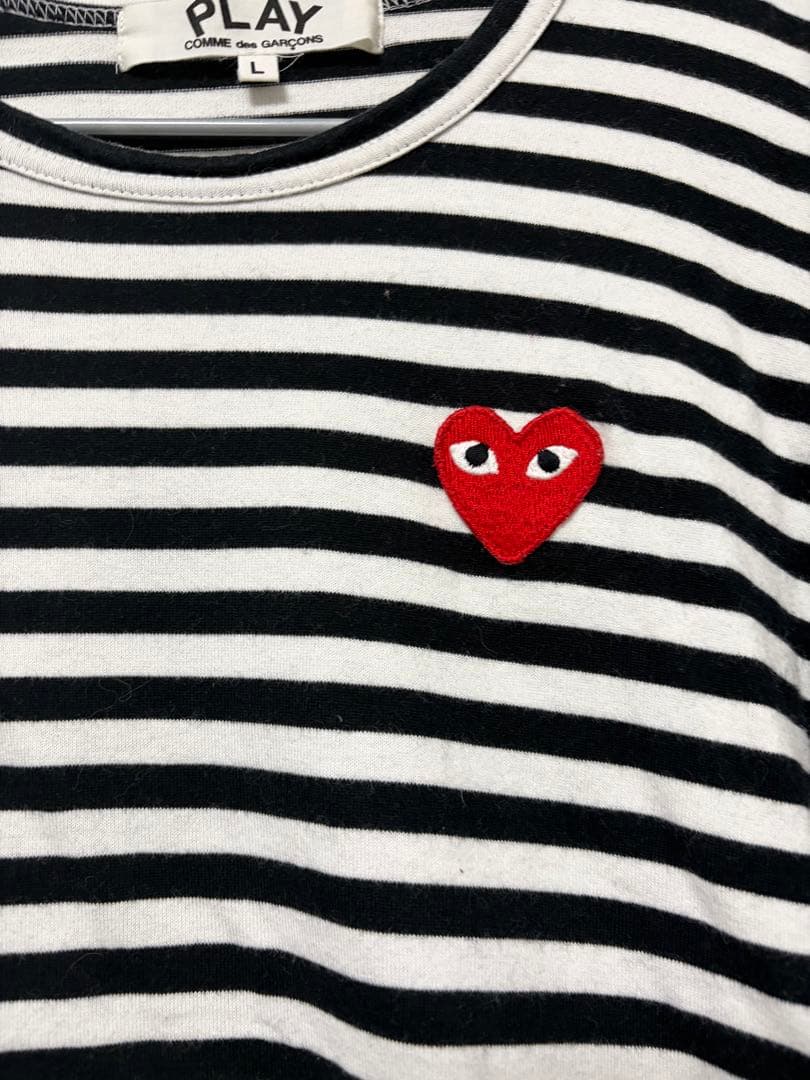 【お値下げ】PLAY COMME des GARCONS ボーダーカットソー — image 3