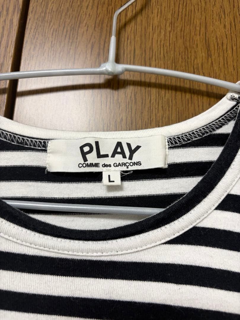 【お値下げ】PLAY COMME des GARCONS ボーダーカットソー — image 4