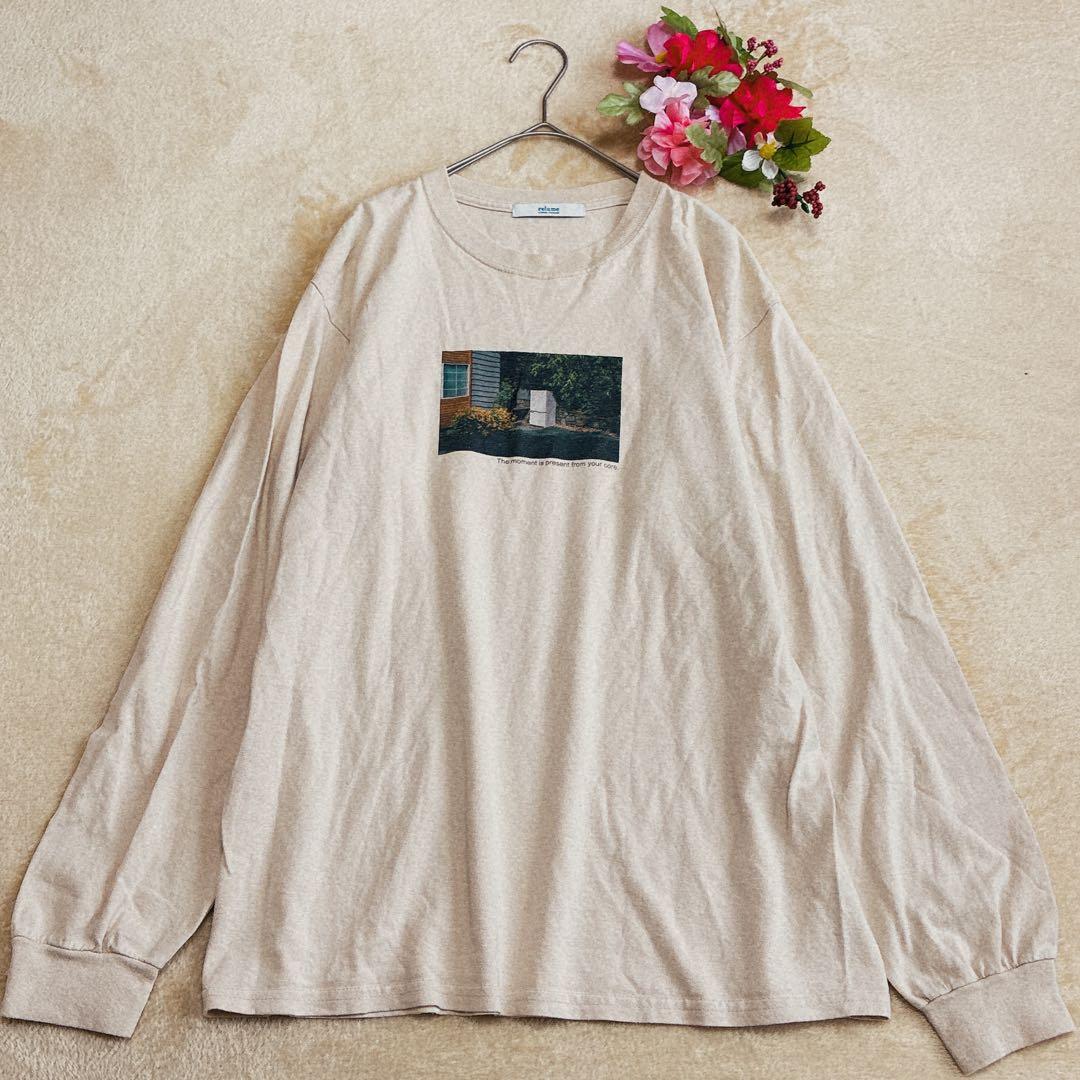 【ジャーナルスタンダードレリューム】フォトプリント 長袖カットソー アイボリーＦ — image 2