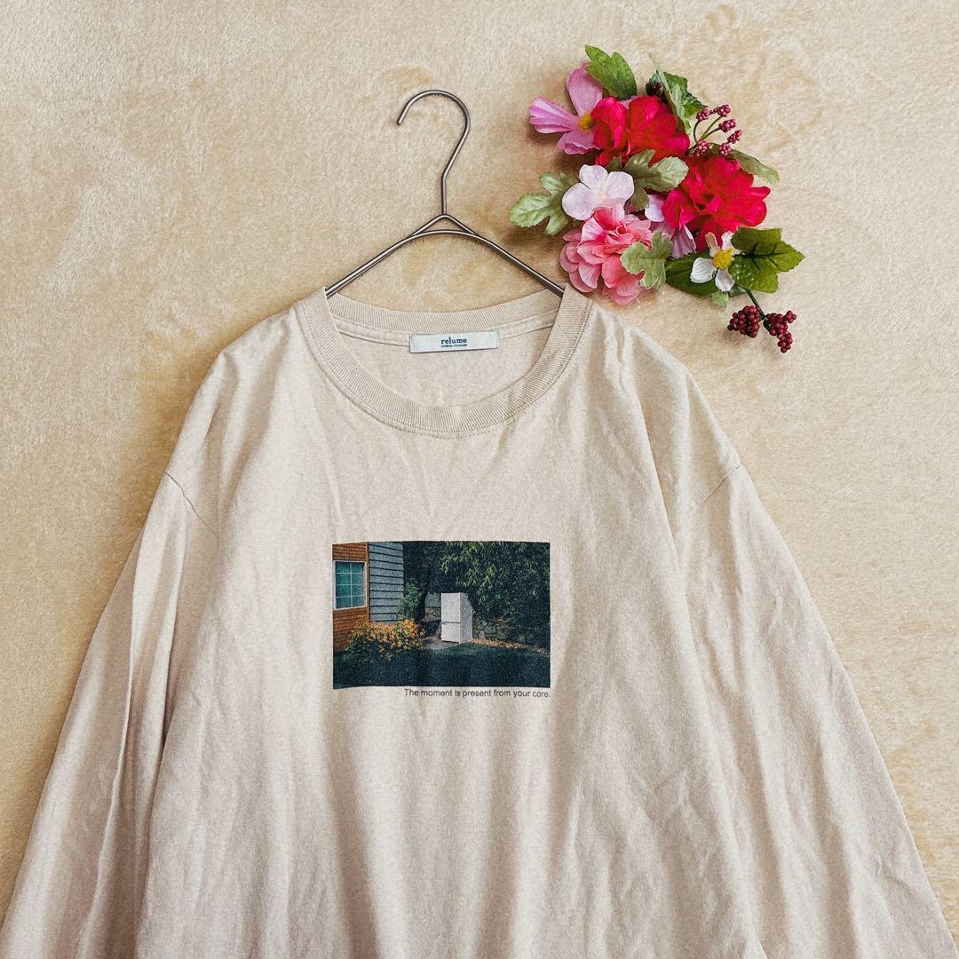 【ジャーナルスタンダードレリューム】フォトプリント 長袖カットソー アイボリーＦ — image 5