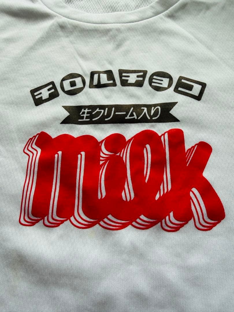 チロルチョコ 半袖Tシャツ ホワイト Lサイズ — image 2