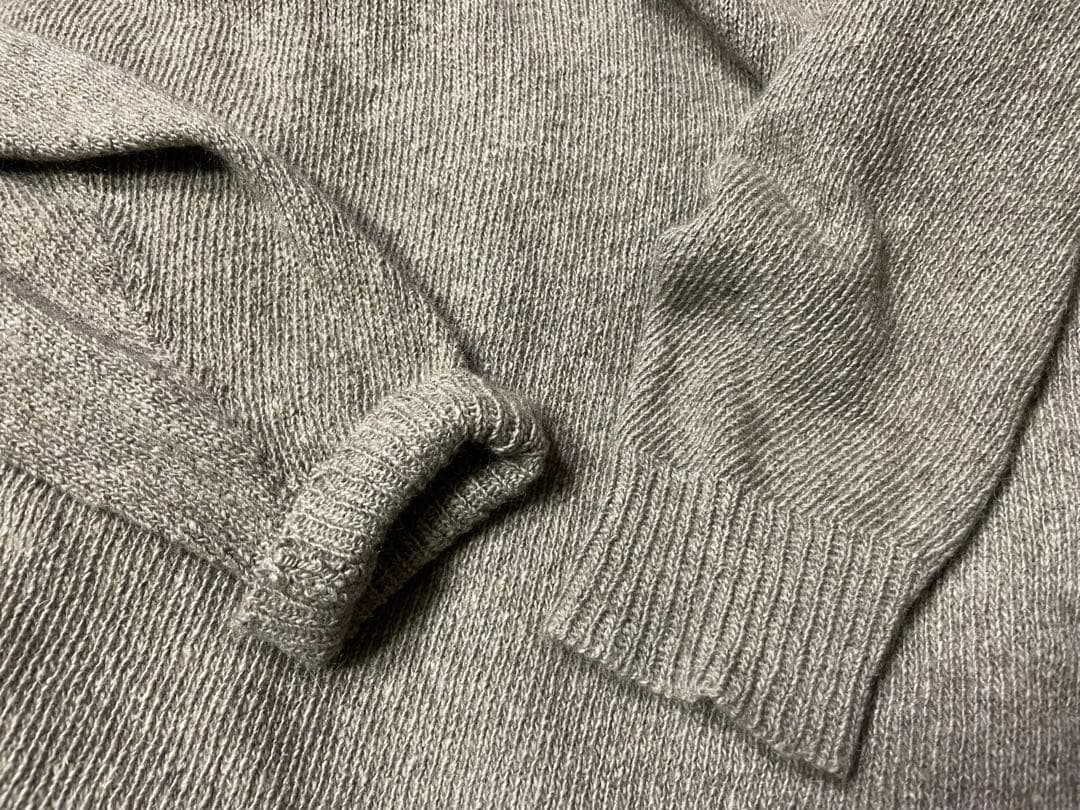 COMOLI カシミヤ クルーネック ニット コモリ スウェット セーター — image 5