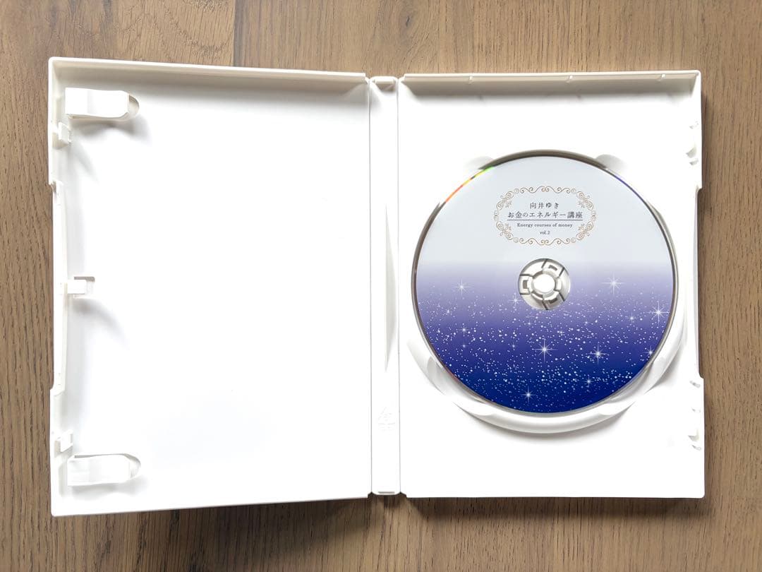 向井ゆき お金のエネルギー講座 DVD 青色3枚セット（vol.1〜3） — image 4