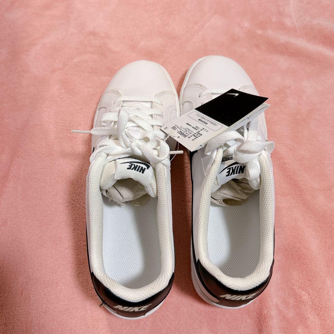 NIKE COURT ROYALE 2 ホワイト ブラック スニーカー — image 4