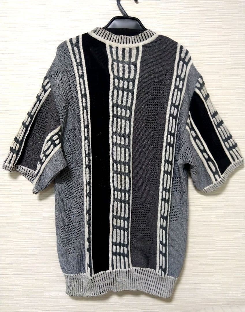 santa fe 半袖サマーセーター グレー — image 3