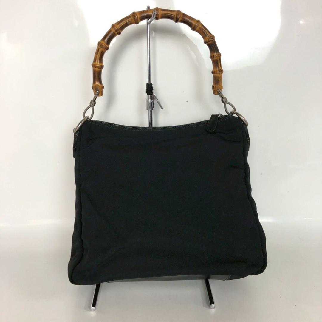 GUCCI グッチ バンブー ハンドバッグ ブラック レディース ブランド — image 2