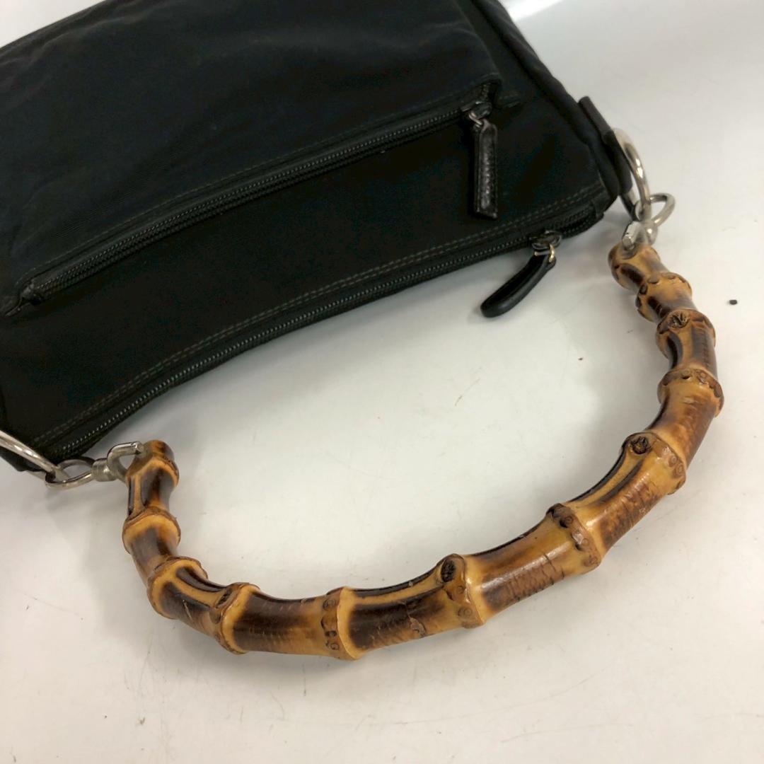 GUCCI グッチ バンブー ハンドバッグ ブラック レディース ブランド — image 5