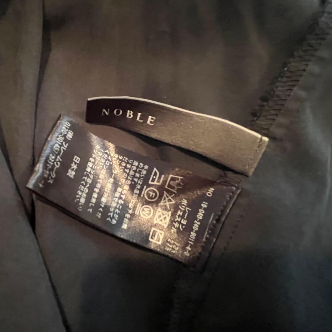 NOBLE キャミワンピース ブラック　日本製 — image 3