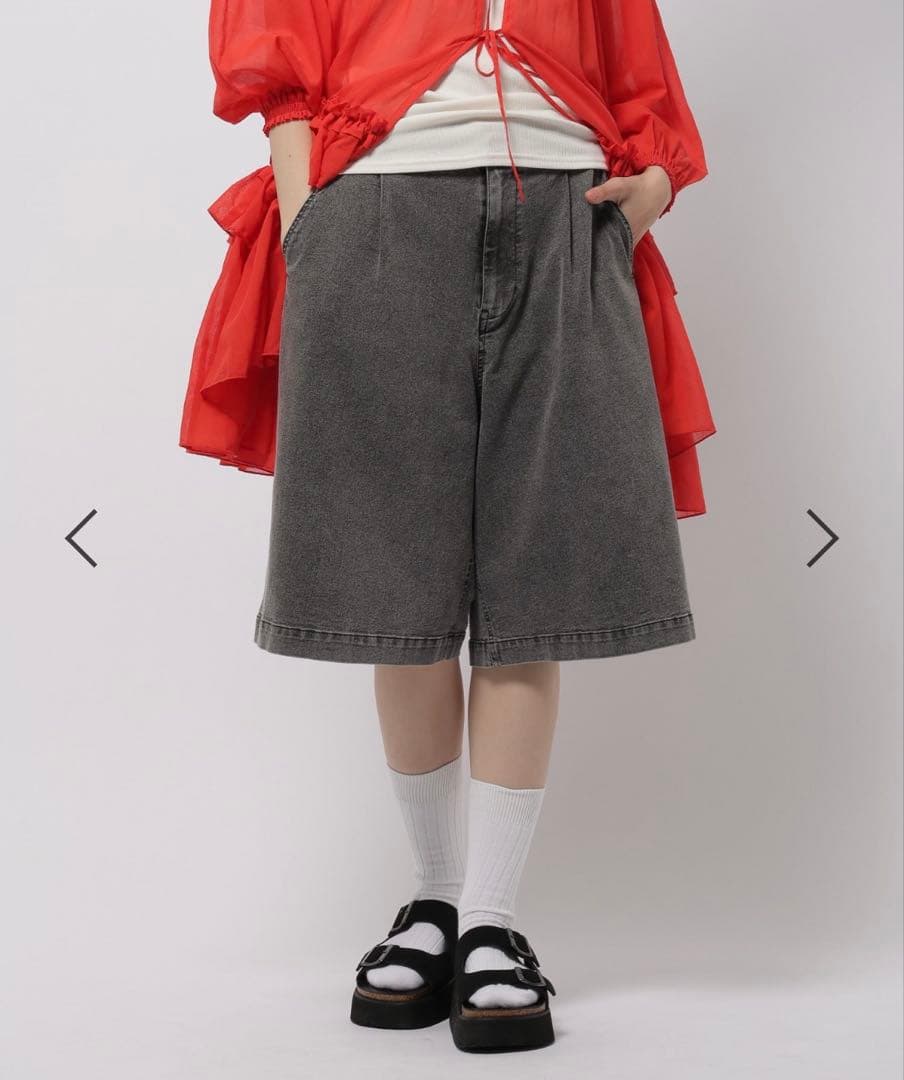 ニコアンド niko and... ストレッチハーフパンツ — image 2