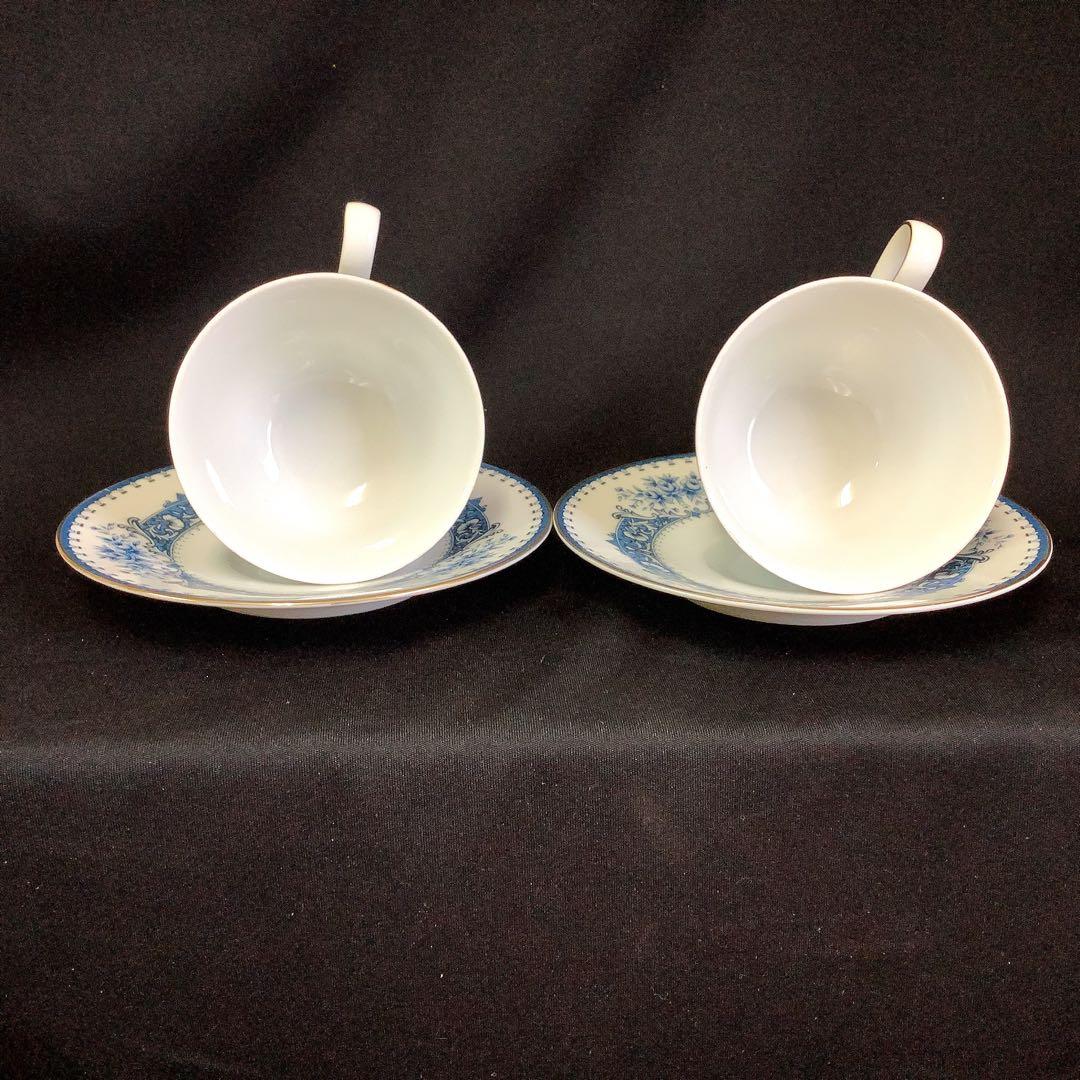 【美品】Sango ティーカップ＆ソーサ　ペア　2客セット　三郷陶器　レトロ — image 5