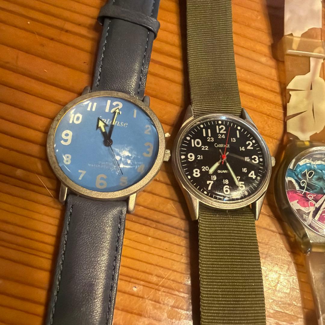腕時計まとめ売り 4本セット SWATCH スウォッチ他　動作未確認 — image 3