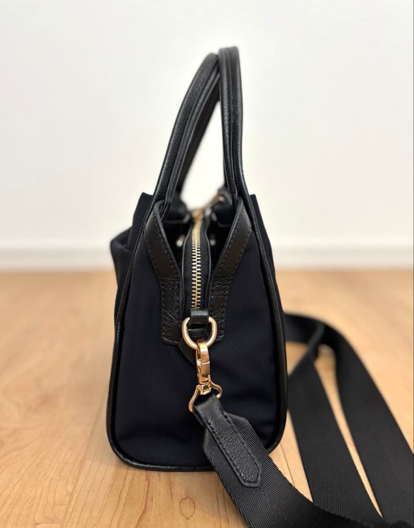 【極美品】✨LUPUY 革ハンドバック ショルダーバック 黒 — image 5