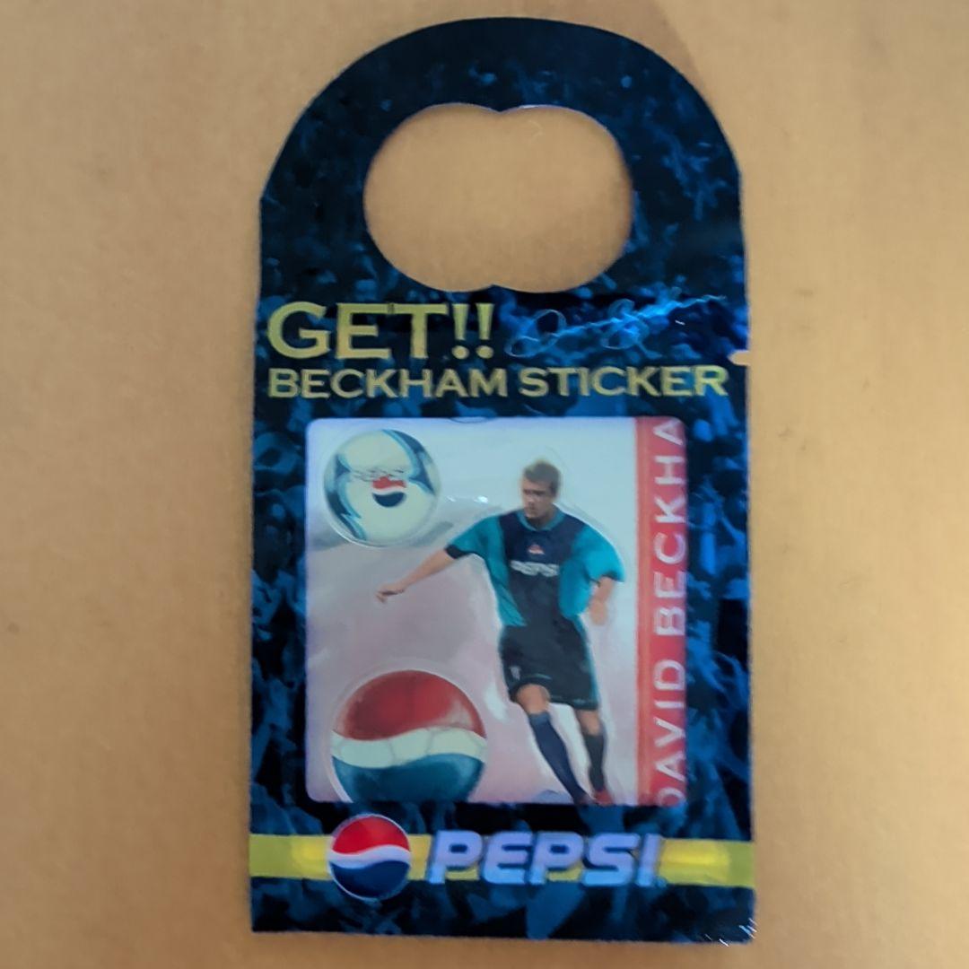 PEPSI　ペプシ　ベッカム　ステッカー 2種 4枚 — image 3