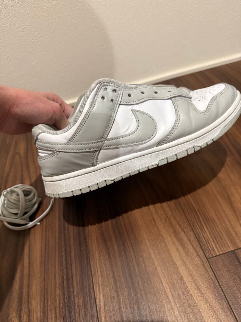 NIKE Dunk Low Grey White スニーカー — image 2