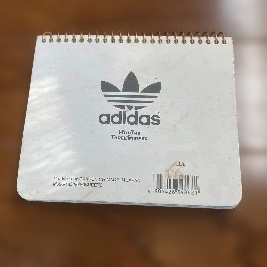 レトロ文具adidas メモ帳 — image 2