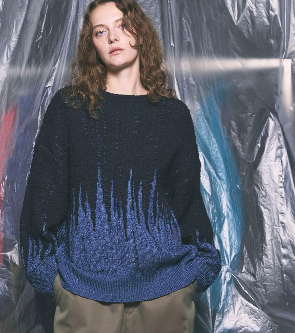 Maison Special 24AW グラデーションニットプルオーバー — image 2