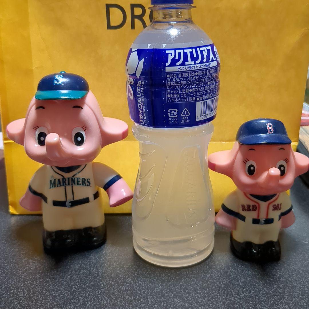 MLB マリナーズ レッドソックス ゾウ フィギュア 2体セット — image 2