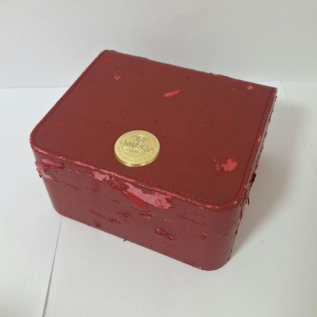 【空箱】OMEGA オメガ ヴィンテージ 赤 時計用 BOXのみ 付属品 D44 — image 5