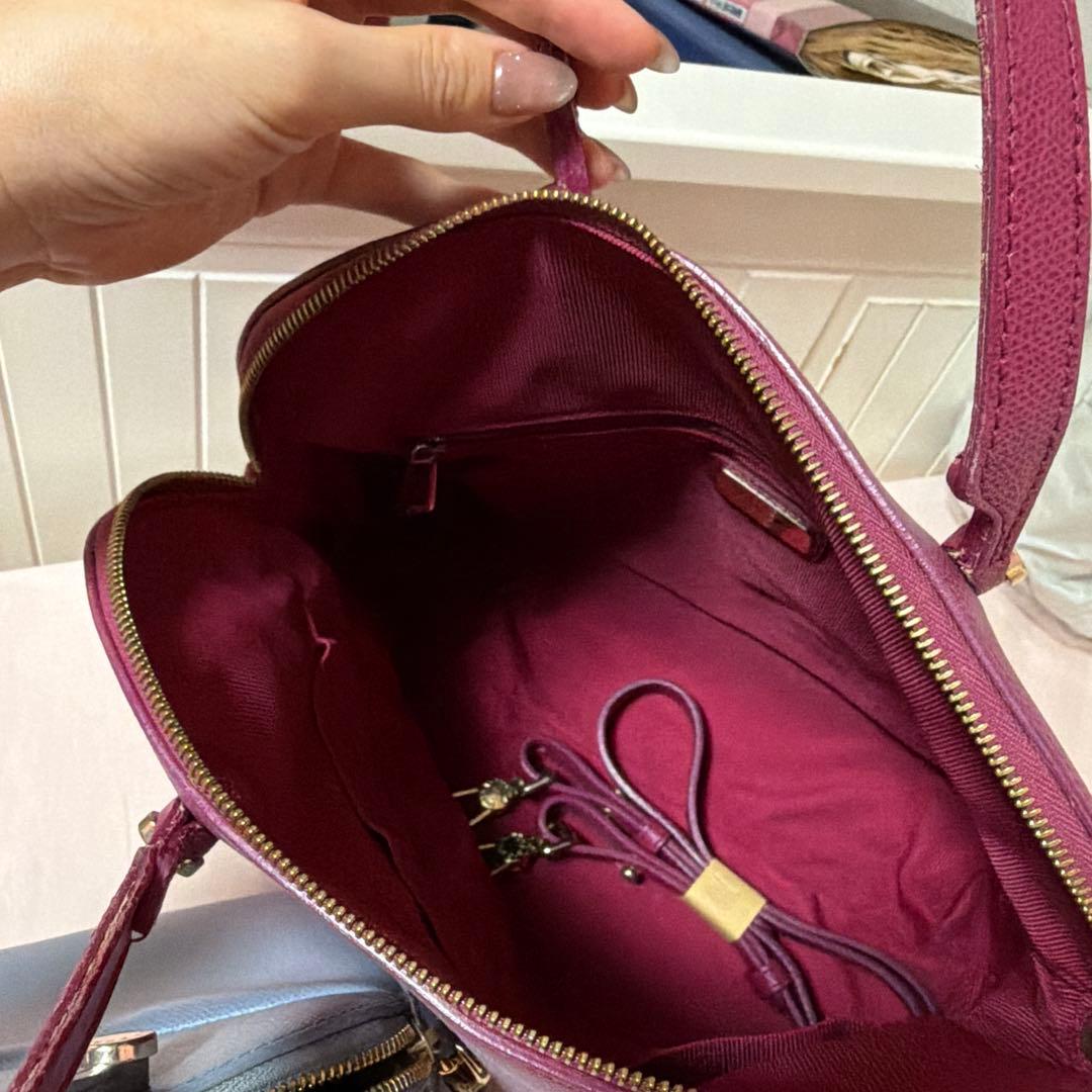 FURLA ハンドバッグ パープル — image 5