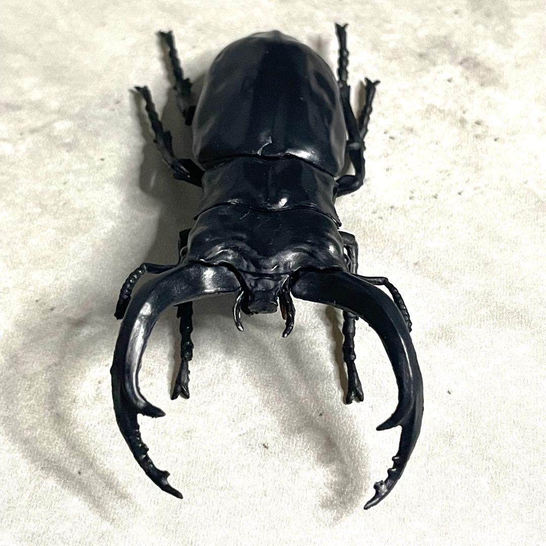 昆虫ハンター リノケロスフタマタクワガタ フィギュア — image 2