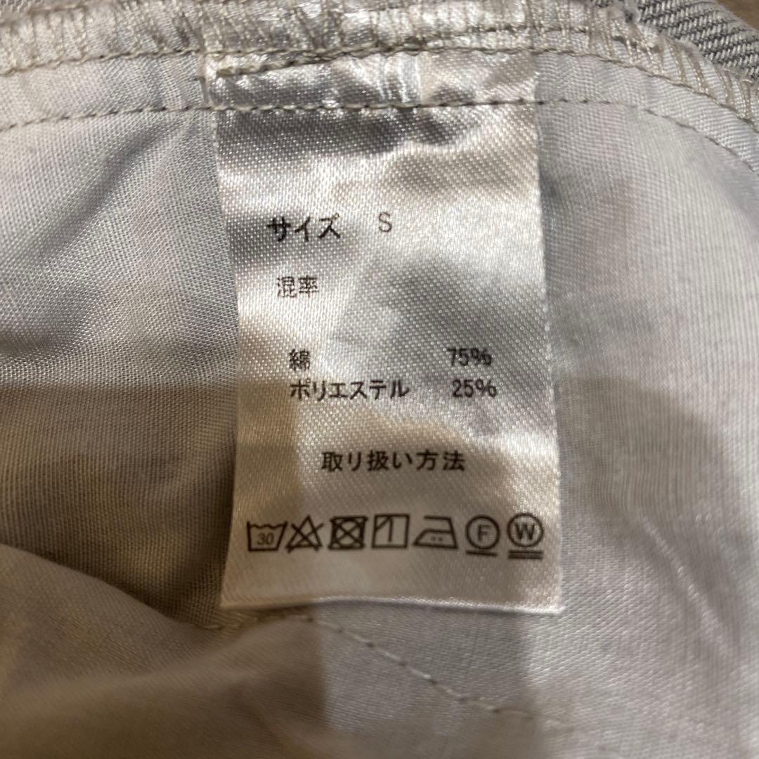 RUUBON ルボーン　ワイドパンツ　グレー　サイズS 綿 — image 4