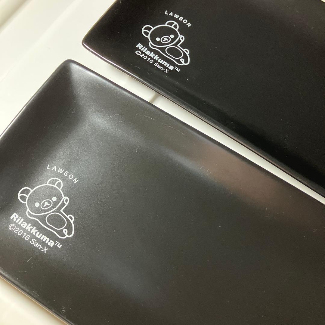 新品未使用 2枚セット リラックマ 陶器製長皿 秋刀魚など焼魚や寿司や刺身等にE — image 4