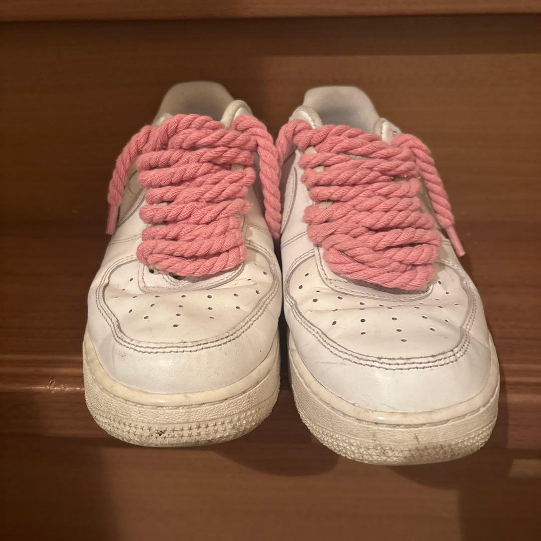 Nike Air Force 1 ローカット ホワイト ピンク — image 3