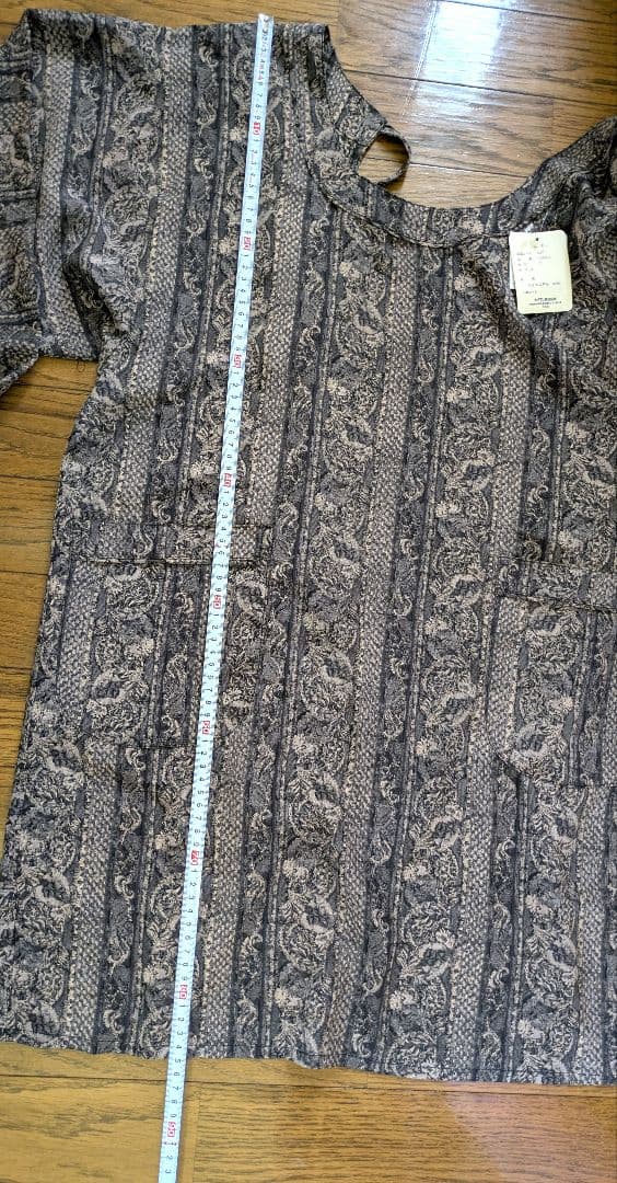 M'-R 花柄ストライプエブロングレー系 — image 3