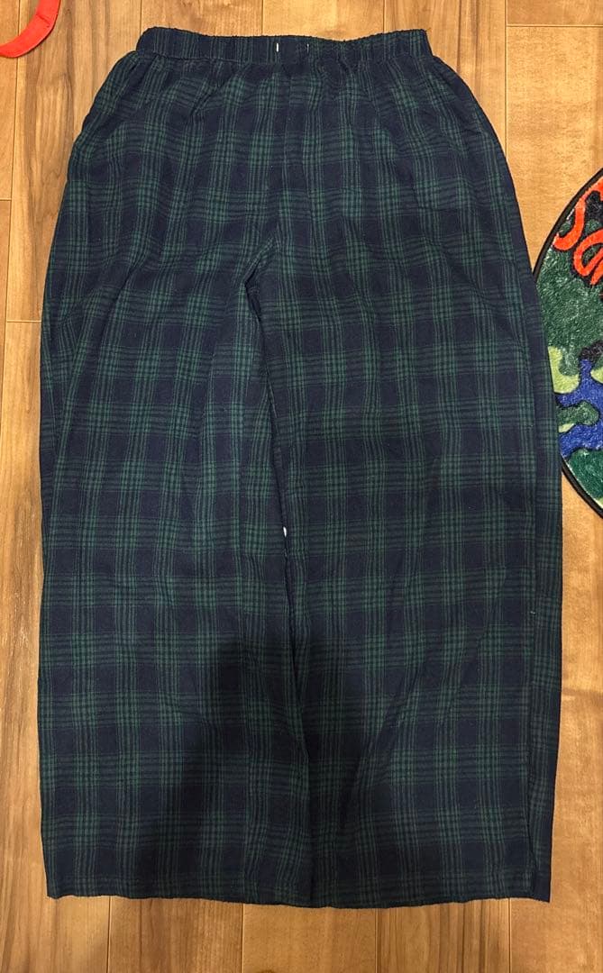 ブラックウォッチ パジャマパンツ チェック 極太RALPH LAUREN似 — image 2