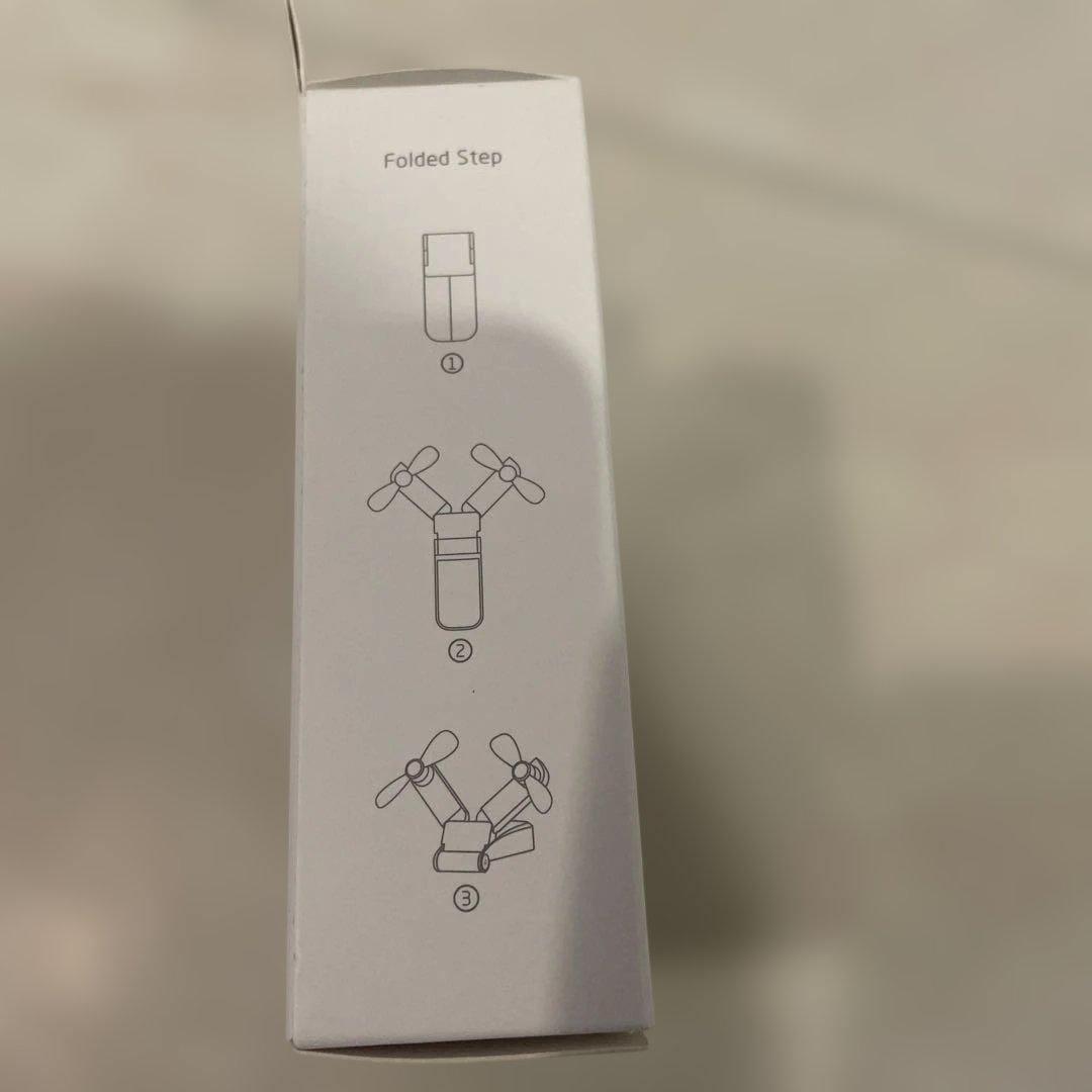 【未開封】Yminifan 卓上扇風機 ハンディファン 兼用 ピンク — image 3