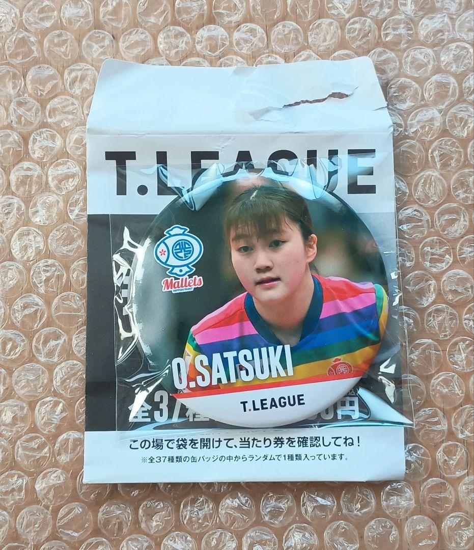 Tリーグ 缶バッジチャンスくじ　大藤咲月　アクスタ　缶バッジ等計2個　新品未使用 — image 3