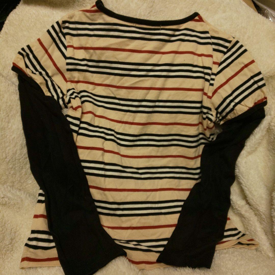 Burberry ストライプ長袖Tシャツ — image 3