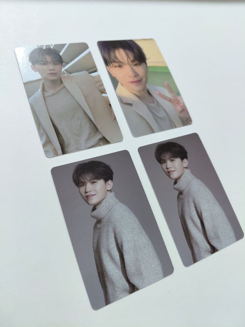 SEVENTEEN WOOZI INCOMPLETE トレカ 4枚セット — image 2
