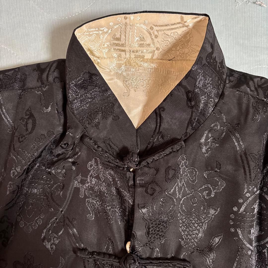 チャイナ服 大人 メンズ L XL 大きめ 2WAY リバーシブル — image 3