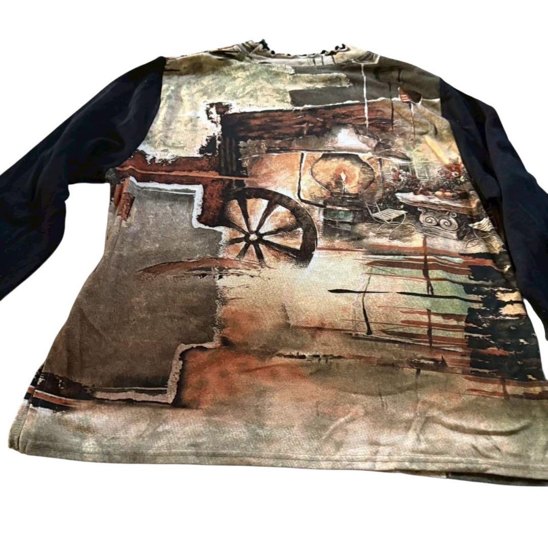 【大特価】 カットソー トップス レディース M〜L 薄手 1012 — image 4