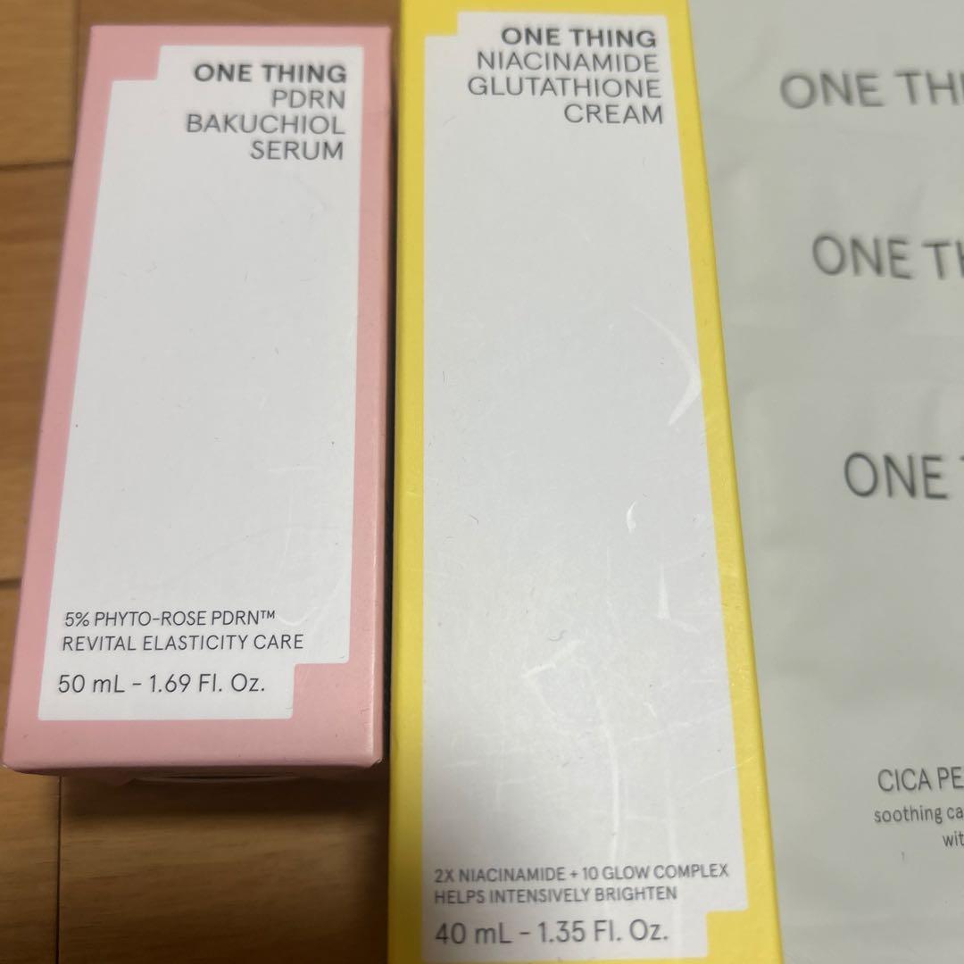 ONE THING スキンケア セット — image 2