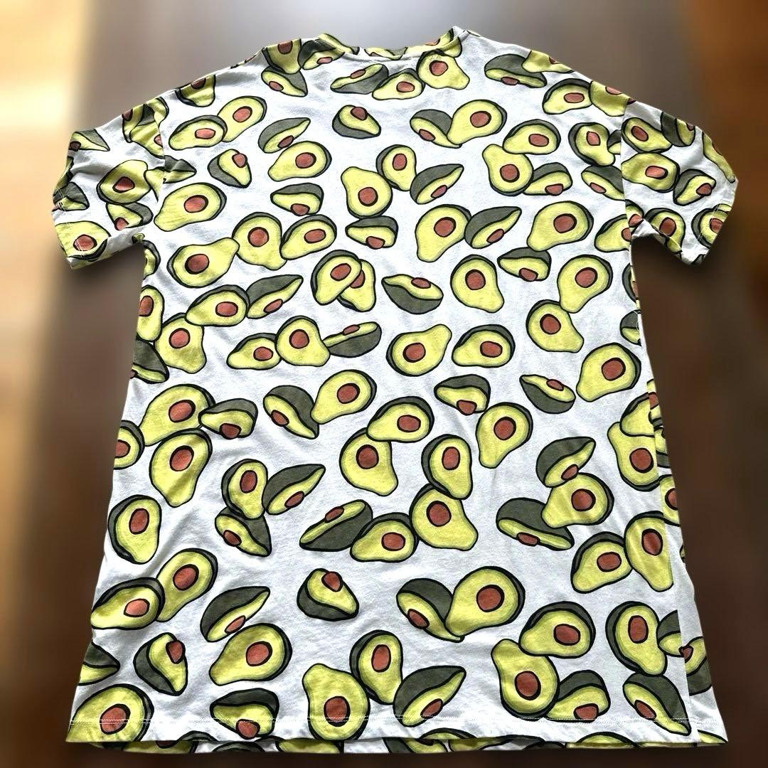 ZARA　アボカド総柄プリント　Tシャツワンピース — image 2