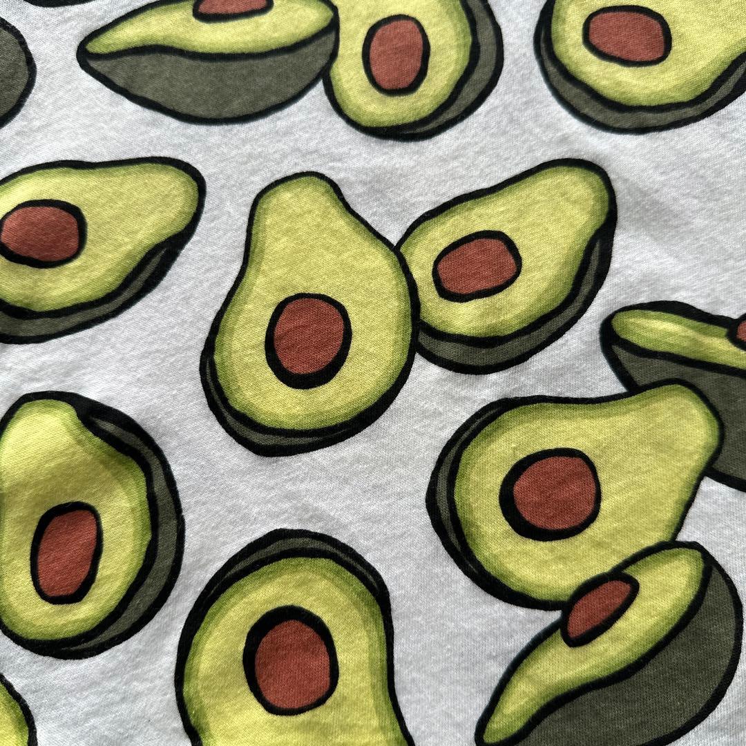 ZARA　アボカド総柄プリント　Tシャツワンピース — image 3