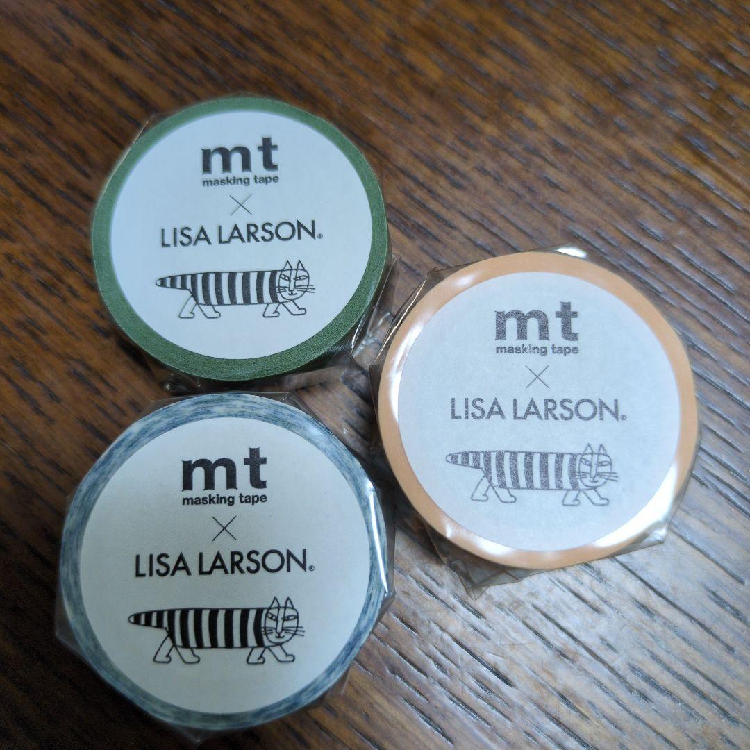 mt × Lisa Larson ３種類　sale 細マステ　３巻セット — image 3