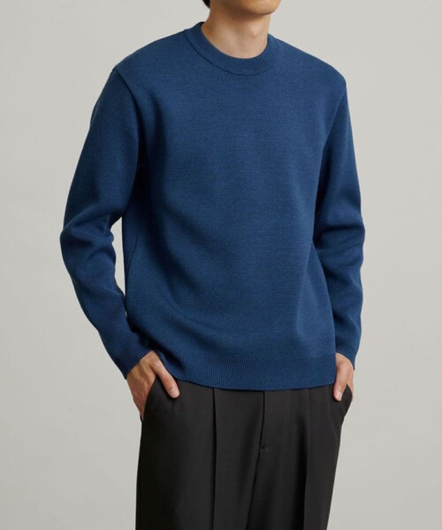 【美品】PUBLIC TOKYO バウンドウールミラノリブクルーニット — image 2