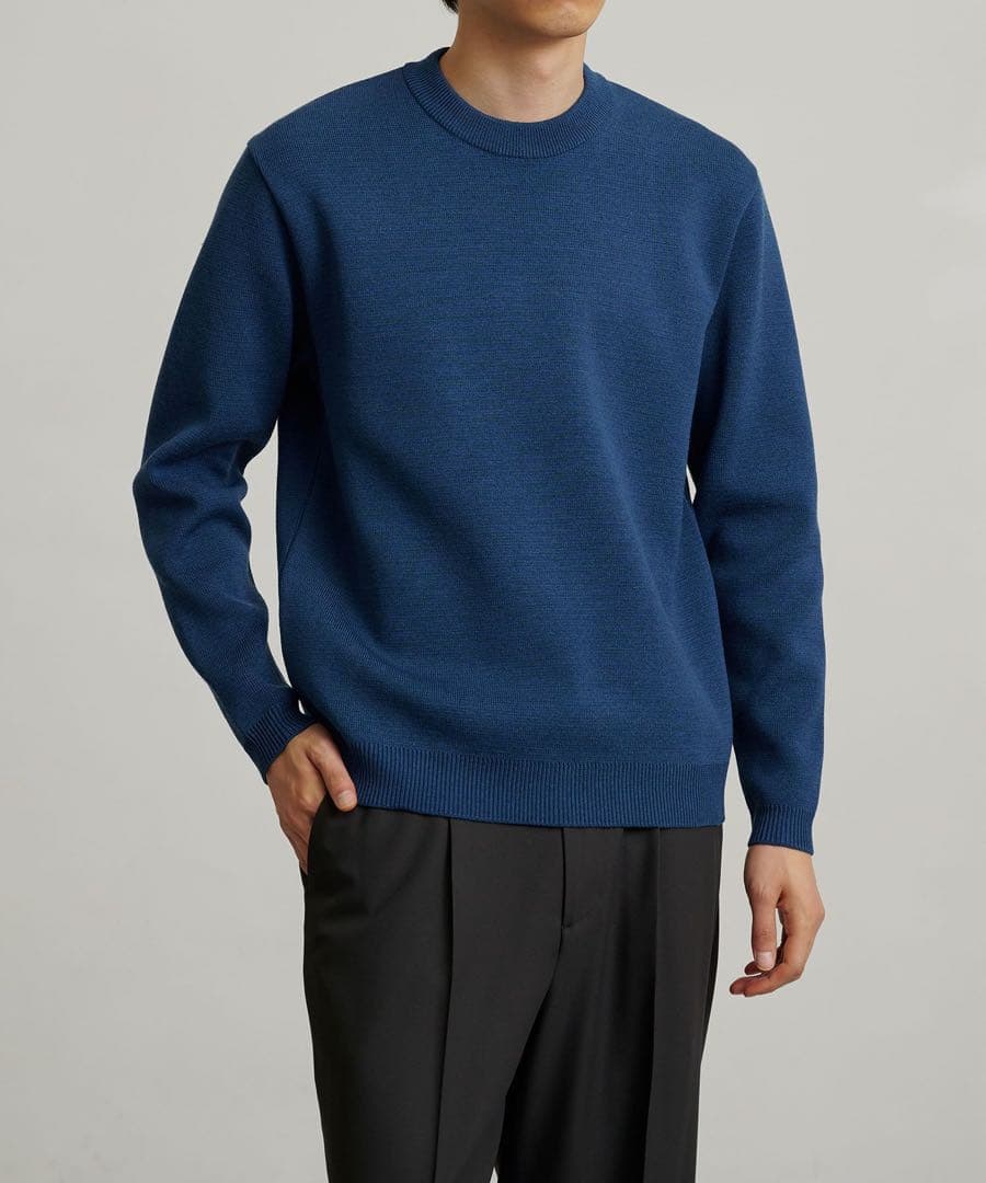 【美品】PUBLIC TOKYO バウンドウールミラノリブクルーニット — image 5