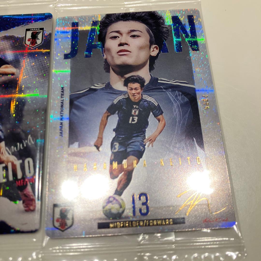 ツインウエハース　サッカー日本代表 中村敬斗2枚セット — image 2