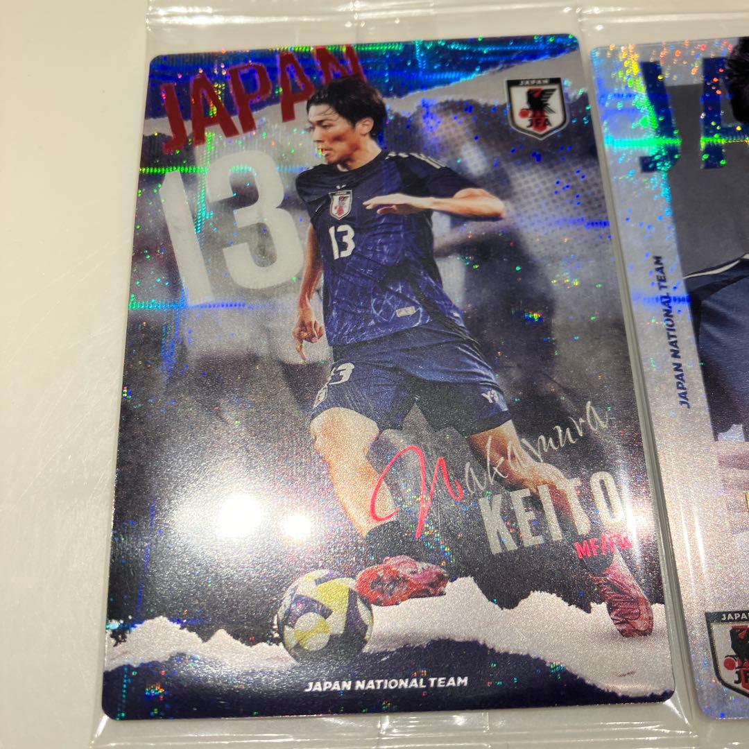 ツインウエハース　サッカー日本代表 中村敬斗2枚セット — image 3