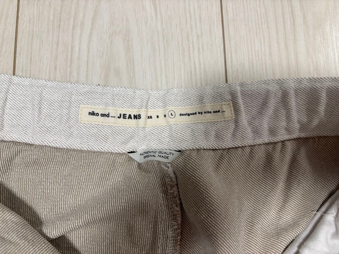 niko and... パンツ ホワイトグレー系 L ニコアンド — image 5