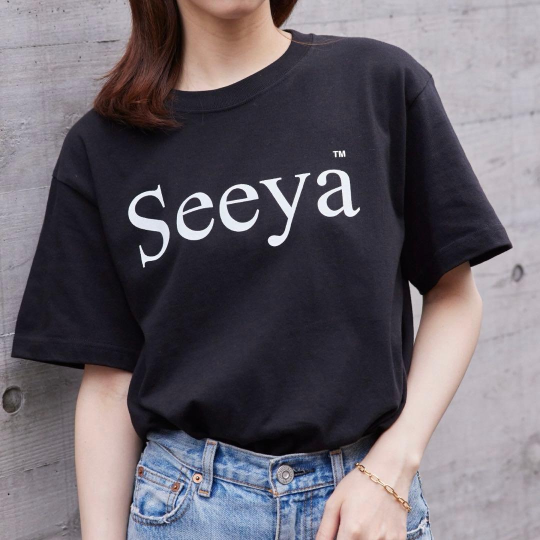 Seeya ロゴ 半袖 Tシャツ ブラック Mサイズ — image 2