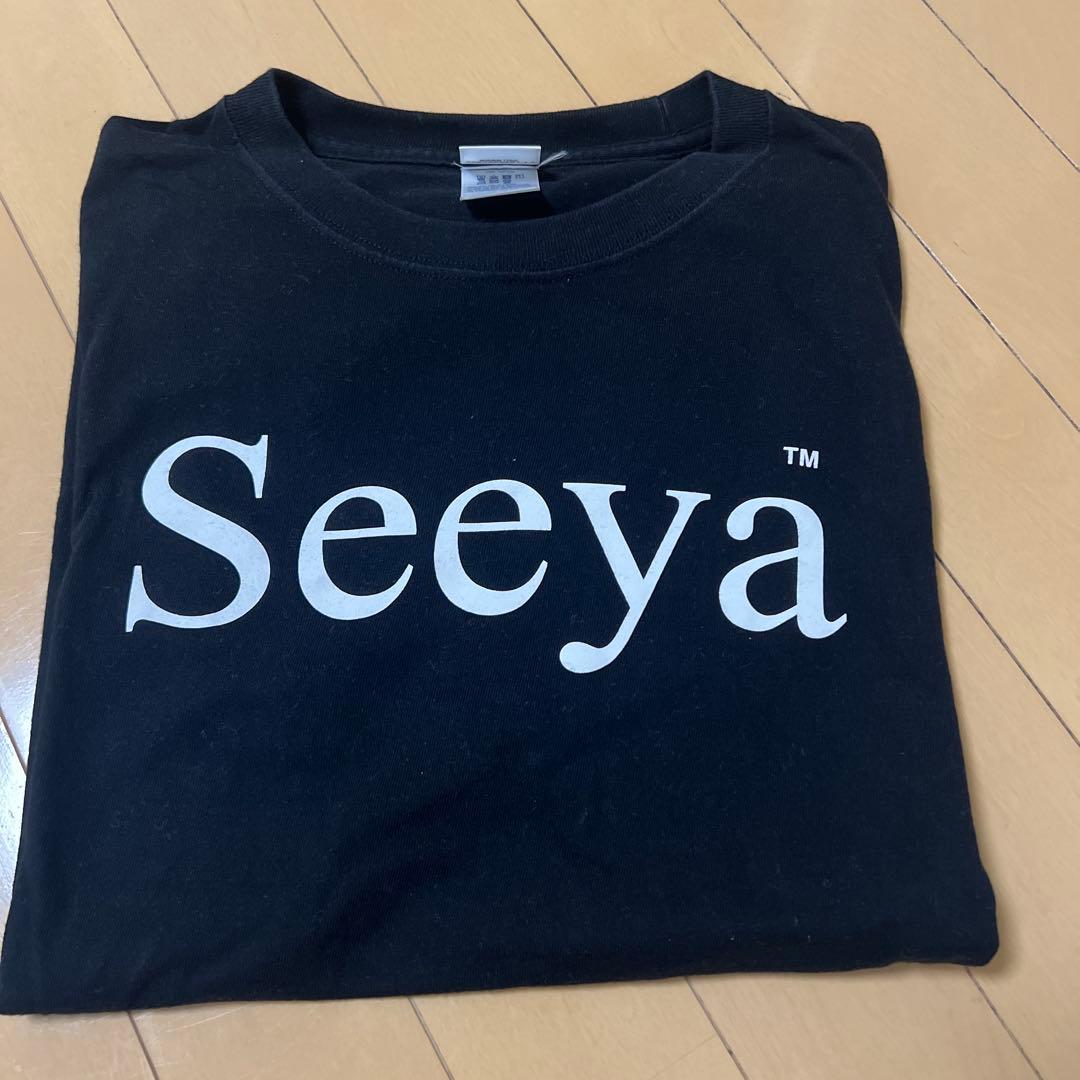 Seeya ロゴ 半袖 Tシャツ ブラック Mサイズ — image 4