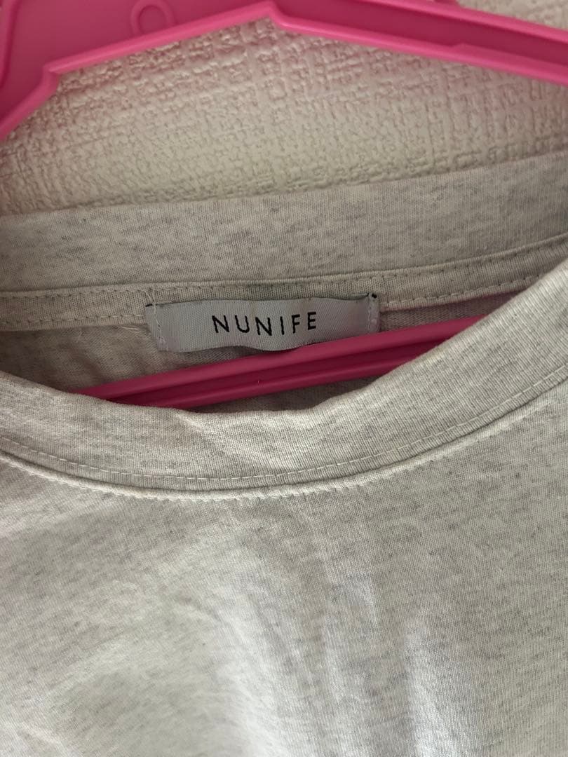 OLIVE des OLIVE ドーナッツメニューTシャツ ロンT オートミール — image 3
