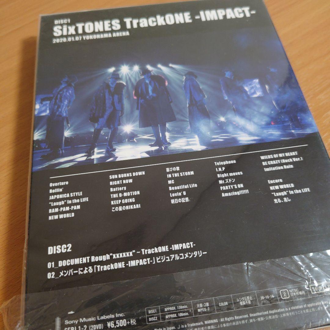 SixTONES TrackONE IMPACT 初回盤 DVD — image 2